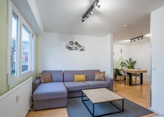 Cosy, Lumineux - 1ch'- 2 Lits - 4pers'- Streaming