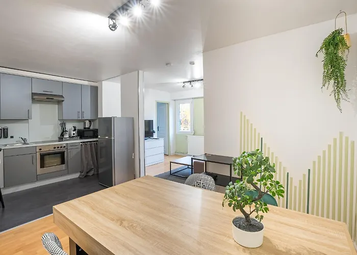 公寓 Cosy, Lumineux - 1ch'- 2 Lits - 4pers'- Streaming 梅斯