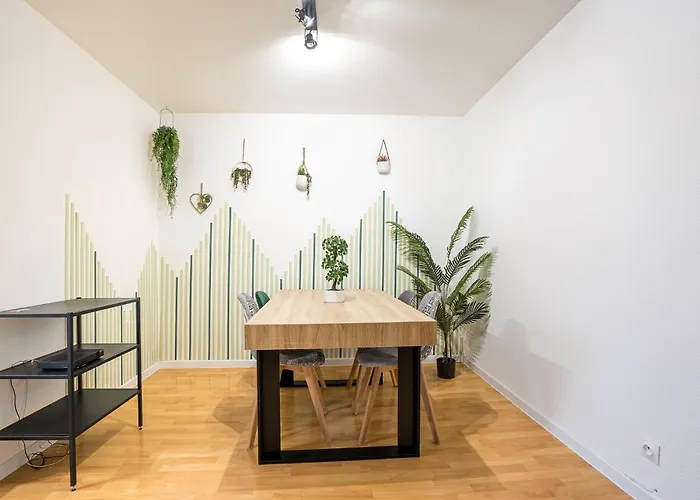 Cosy, Lumineux - 1ch'- 2 Lits - 4pers'- Streaming Apartament *